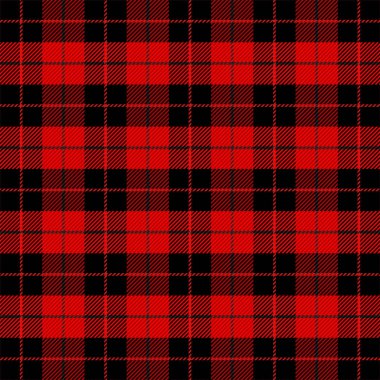 Yılbaşı Tartan. Kalıp İskoç kafesi