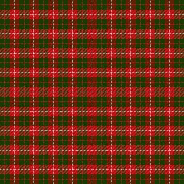 Yılbaşı Tartan. Kalıp İskoç kafesi