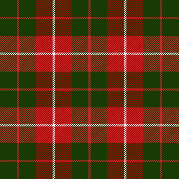 Natal ano novo Tartan. Padrão Gaiola escocesa — Vetor de Stock