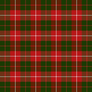 Yılbaşı Tartan. Kalıp İskoç kafesi