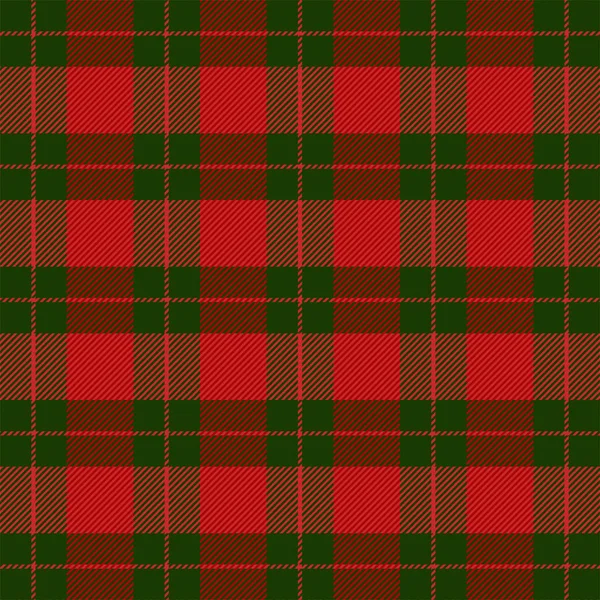 Weihnachten Neujahr Tartan. Muster Schottischer Käfig — Stockvektor