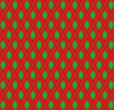 Yılbaşı yeni yıl Argyle. Desen İskoç kafes