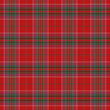 Yılbaşı Tartan. Kalıp İskoç kafesi