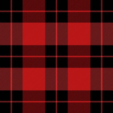 Yılbaşı Tartan. Kalıp İskoç kafesi