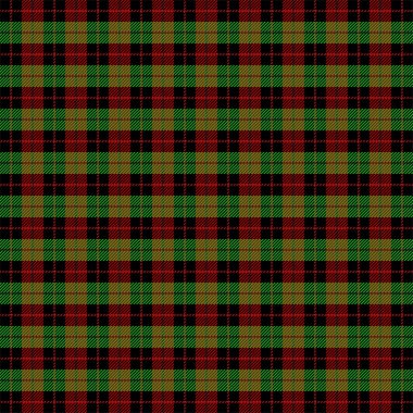 Yılbaşı Tartan. Kalıp İskoç kafesi