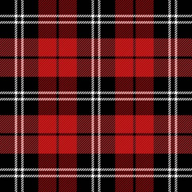 Yılbaşı Tartan. Kalıp İskoç kafesi