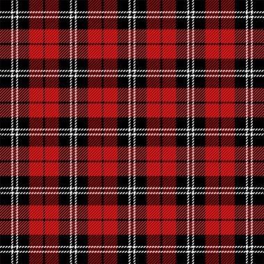 Yılbaşı Tartan. Kalıp İskoç kafesi