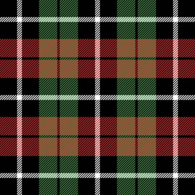 Yılbaşı Tartan. Kalıp İskoç kafesi