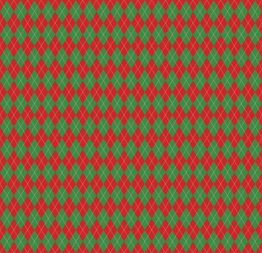 Yılbaşı yeni yıl Argyle. Desen İskoç kafes