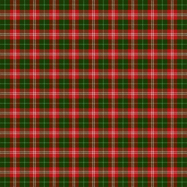 Yılbaşı Tartan. Kalıp İskoç kafesi