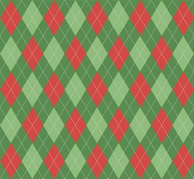 Yılbaşı yeni yıl Argyle. Desen İskoç kafes