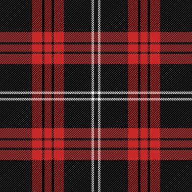 Yılbaşı Tartan. Kalıp İskoç kafesi