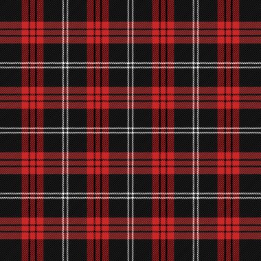 Yılbaşı Tartan. Kalıp İskoç kafesi