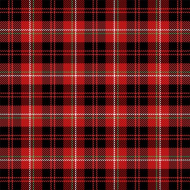 Yılbaşı Tartan. Kalıp İskoç kafesi