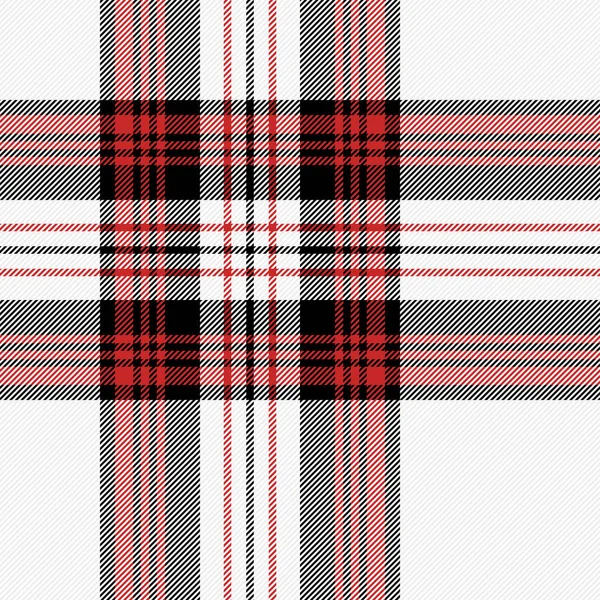 Noël nouvel an tartan. Modèle Cage écossaise — Image vectorielle