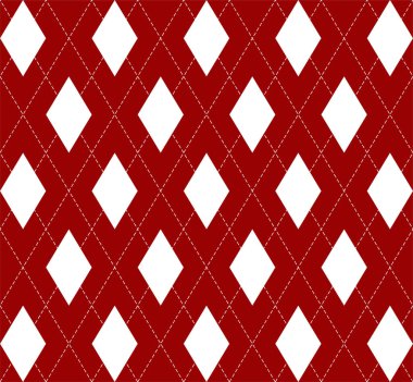 Yılbaşı yeni yıl Argyle. Desen İskoç kafes
