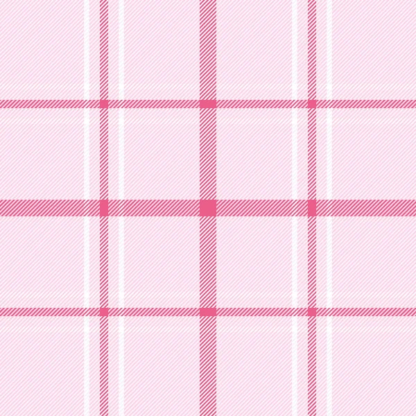 Valentinstag Tartan kariert. Schottischer Käfig — Stockvektor