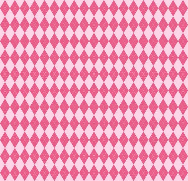 Valentines dayr argyle. Schottischer Käfig — Stockvektor