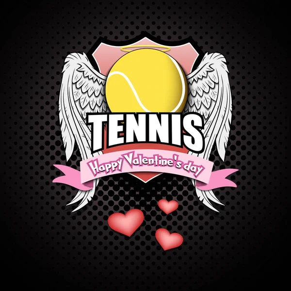 Happy Valentine day and Tennis