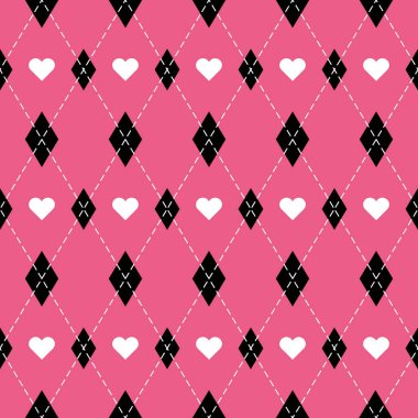 Sevgililer dayr Argyle. Desen İskoç kafes