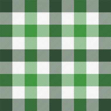 St Patricks Günü Tartan ekose. İskoç kafes