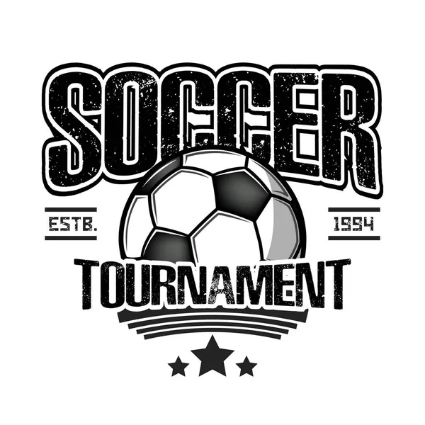 Futbol logosu tasarım şablonu