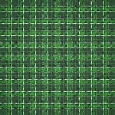 St Patricks Günü Tartan ekose. İskoç kafes