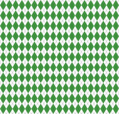 Aziz Patrick Günü Argyle. Kalıp İskoç kafesi