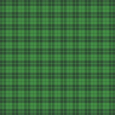 St Patricks Günü Tartan ekose. İskoç kafes
