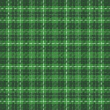 St Patricks Günü Tartan ekose. İskoç kafes