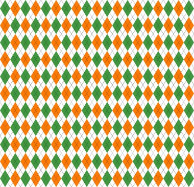 Aziz Patrick Günü Argyle. Kalıp İskoç kafesi