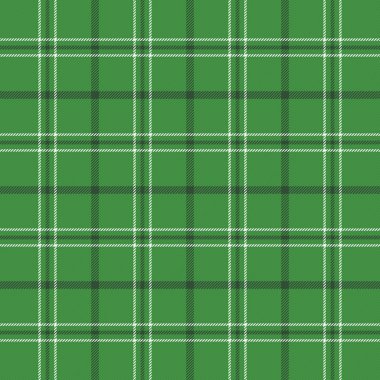St Patricks Günü Tartan ekose. İskoç kafes