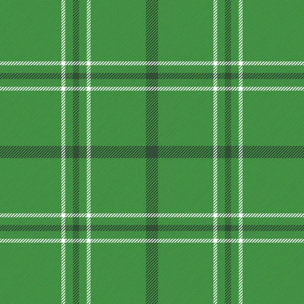 St. Patricks den Tartan kostkované. Skotský klec — Stockový vektor