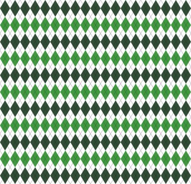 Aziz Patrick Günü Argyle. Kalıp İskoç kafesi