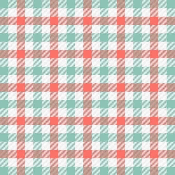 Pasen Tartan ruitje. Patroon Schotse kooi — Stockvector