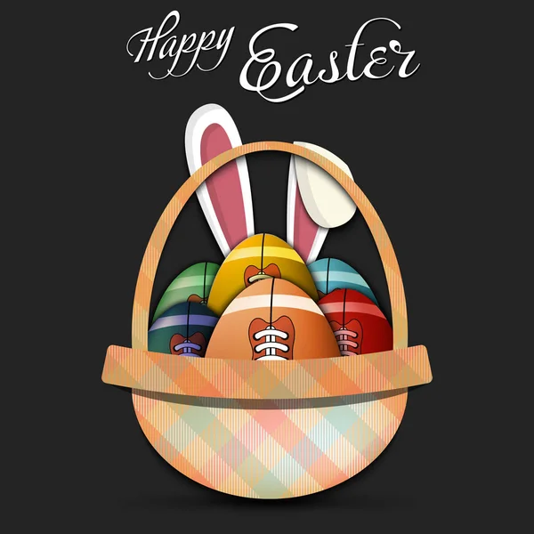 Happy Easter. Football balls in the form of eggs