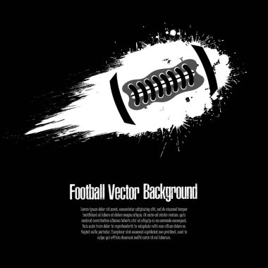 Blots arka plan soyut futbol topu