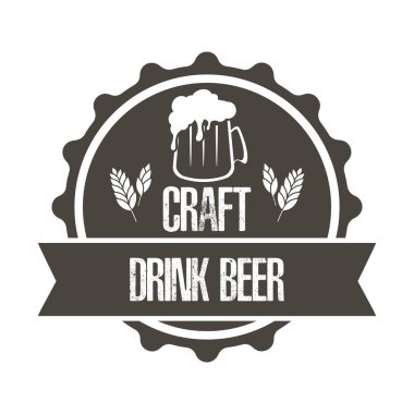  Bira logo şablonu tasarımı