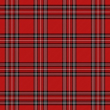 Yılbaşı Tartan. Kalıp İskoç kafesi