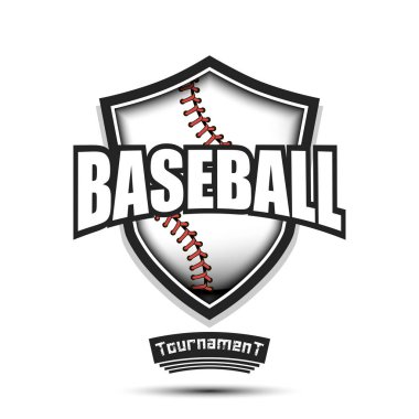 Beyzbol logo tasarım şablonu