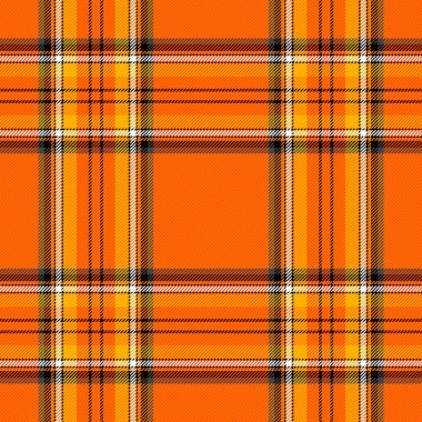 Cadılar Bayramı Tartan ekose. Desen İskoç kafes