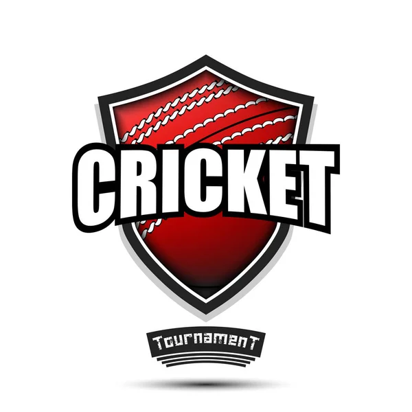 Premium Vector  Cricket championship logo badge black white color