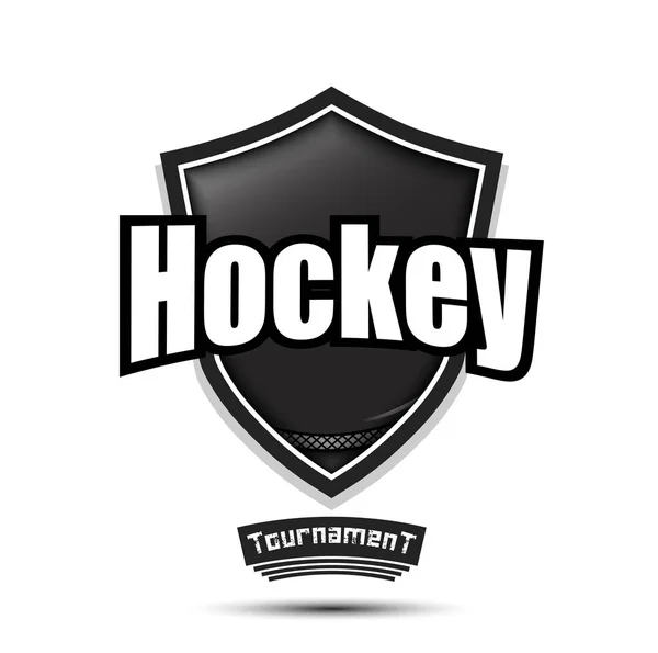 8044-Hockey logo — Stockvector