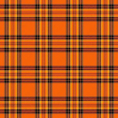 Cadılar Bayramı ekose kumaşı. İskoç kafesi arkaplanı