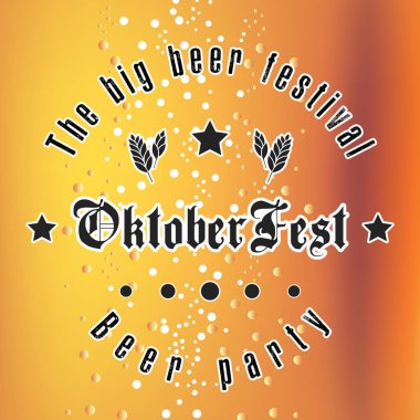 Oktoberfest tasarım şablonu