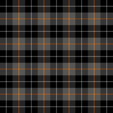 Cadılar Bayramı ekose kumaşı. İskoç kafesi arkaplanı