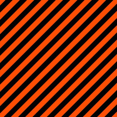 Desen siyah ve turuncu eğimli şeritler