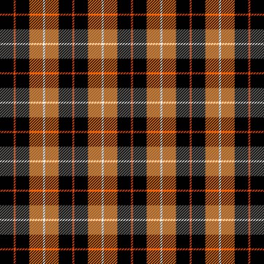 Cadılar Bayramı ekose kumaşı. İskoç kafesi arkaplanı