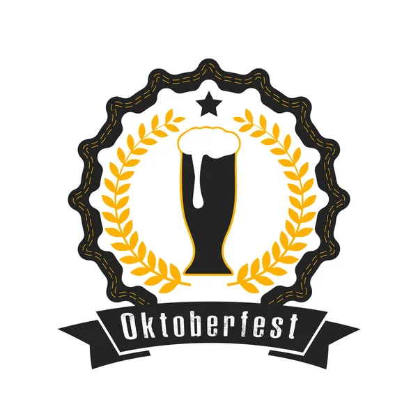 Oktoberfest tervezősablon — Stock Vector