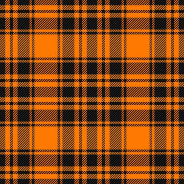 Cadılar Bayramı ekose kumaşı. İskoç kafesi arkaplanı